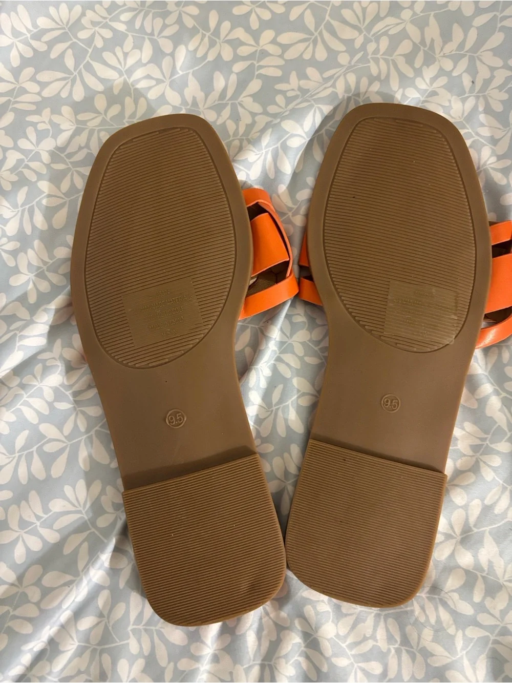 torrid Orange Braided Slide Sandals - Bright Orange Women's Slides 9.5W